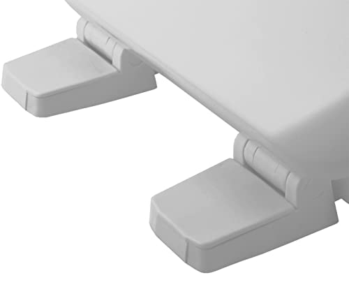 Bemis 5000ZAR492 Chicago Toilet Seat, Whisper Grey