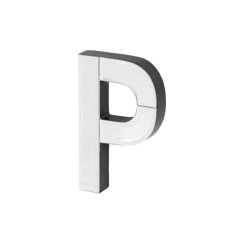 COLLECTIVE HOME - 7-inch Tall Mirrored Glass and Wood Decorative Letter, Home-Bedroom-Office Wall Décor. Perfect Fun Gift to Encourage Girls, You