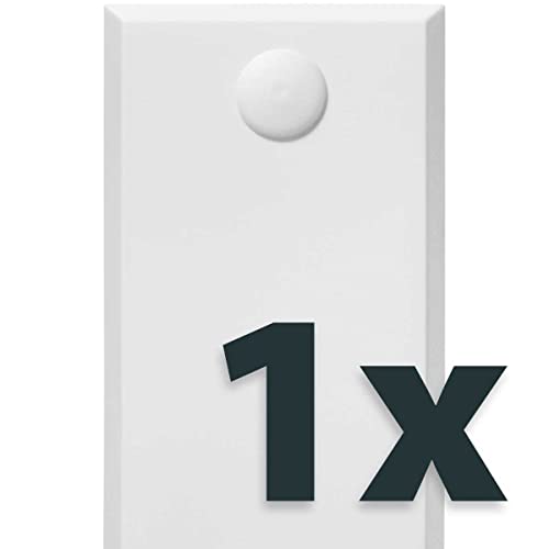 Schellenberg 53603 Roller Shutter Belt Cover Hole Spacing 18.5 cm Standard Maxi for Belt Winder and Inlet Winder White