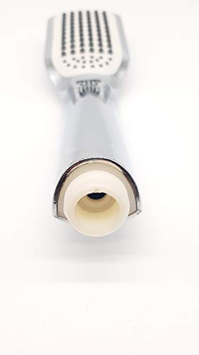 Mini Universal Handheld Shower Head Chromed Coated Showerhead 1-Function Hand Shower Head Anti limescale Self-Cleaning