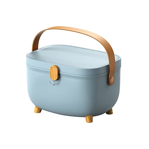 GAESHOW Medicine Box, First Aid Box, 2-Layer Multi Grid Large Capacity Medical Box Organizer, Portable Medicine Chest Storage Box, Medicine Stora