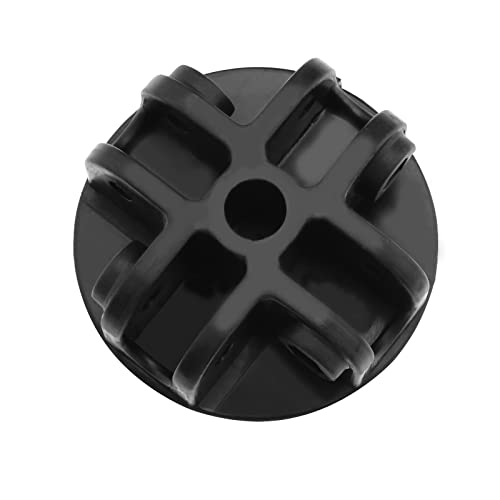 ECSiNG 4-Way Roof Centre Bracket Canopy Connector Joint for Gazebo Tent Circular Apex Bracket Gazebo Tent Replacement Accessories Plastic Black