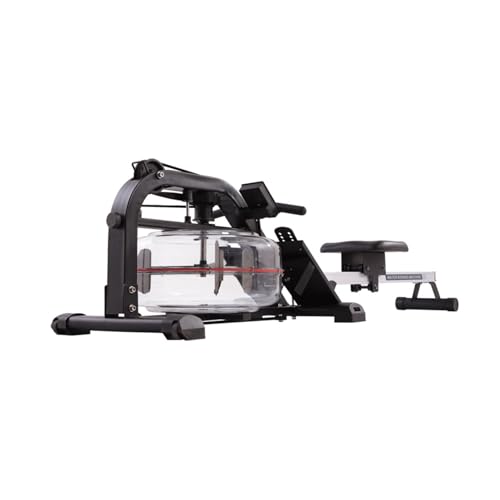 HAWEWE Rowing Machine For Home Use Water Resistant Rower With Digital LCD Monitor Cardio Training Equipment 264lbs Max Capacity