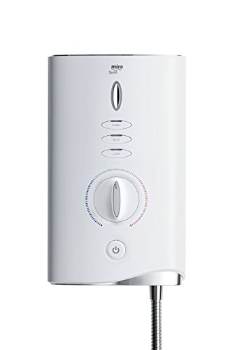 Mira Showers Sport Max Electric Shower 10.8 KW Electric Shower White/Chrome 1.1746.008