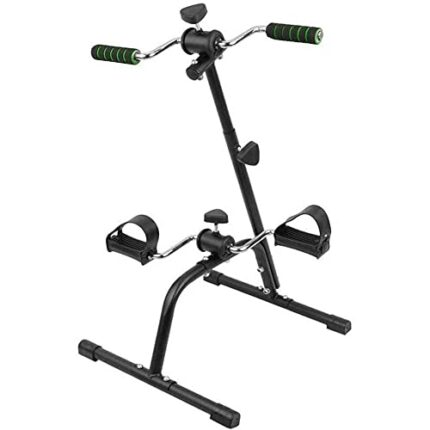 Mini Exerciser Bike, Arm & Leg Exercise Peddler Machine - Fitness Equipment for Seniors and Elderly - Folding Exercise Bike - for Leg Arm and Kne