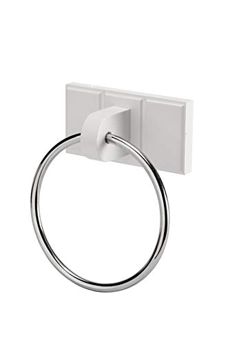 Croydex WA991522 Towel Ring, Pine, White, One Size