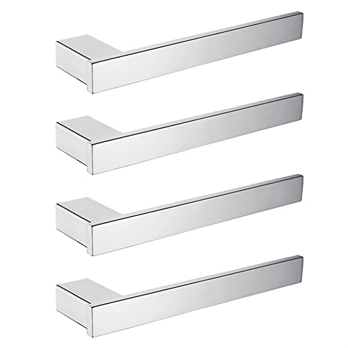 HIGOH Towel Racks,Towel Holder Towel Rail for Bathroom, Bathroom Towel Bar Towel Holder, Stainless Steel Hand Towel Holder, Wall Mounted Towel Ha