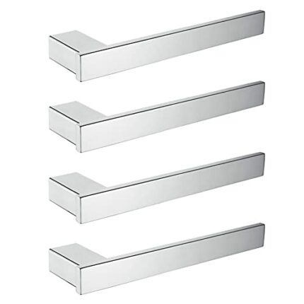 HIGOH Towel Racks,Towel Holder Towel Rail for Bathroom, Bathroom Towel Bar Towel Holder, Stainless Steel Hand Towel Holder, Wall Mounted Towel Ha