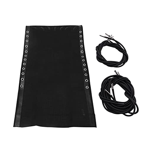 Kisbeibi Zero-Gravity Chair Replacement Fabric,63" x 17" Recliner Mesh Canvas,Lounge Chair Fabric with Ropes,an-ti-Gravity Folding Lounge Repair