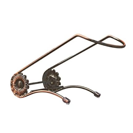 ARFUKA Countertop Wine Rack Tabletop Wine Holder Freestanding Iron Wine Stand Wine Bottle Holder Perfect Wine Gifts for Wine Lovers