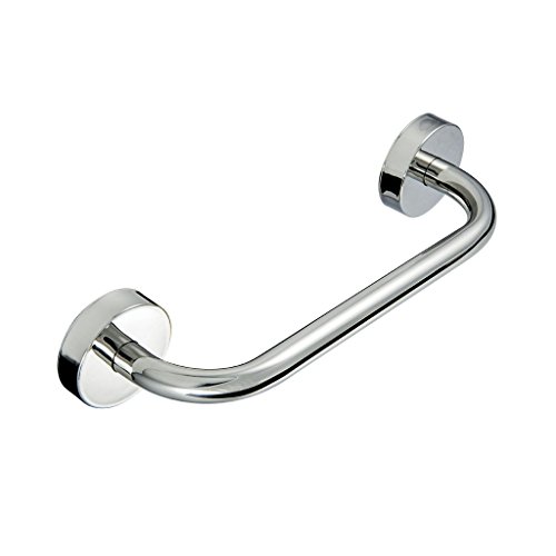 Kapitan Grab Bar for Disabled Safety Support – 20 cm/7.87 inch, Stainless Steel, Bathroom Handrail, Polished Finish, Made in EU