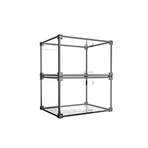 LILIKY Two Display Shoe Boxes Can Be Customized Acrylic Transparent Storage Box Shoe Wall Side Opening Magnetic Shoe Cabinet Shoe storage ( Color