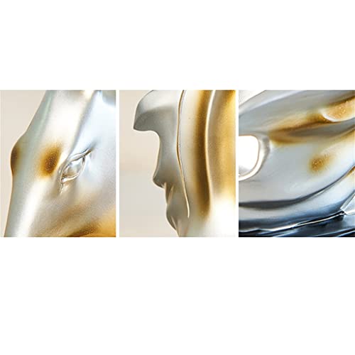 LIUZH Decor Horse Sculpture Wine Bottle Racks Cabinet Decorative Display Stand Holder Wine Shelves Wine Bottles Organizers