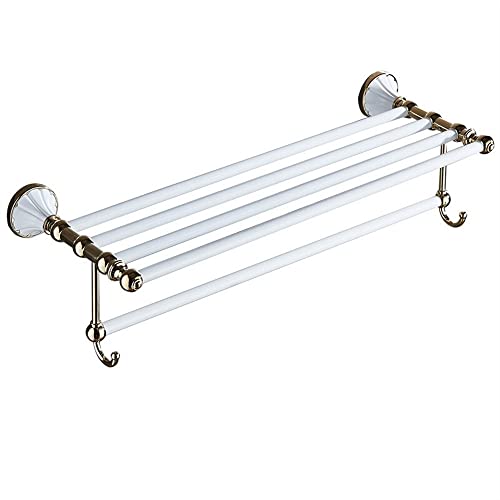 HIGOH Towel Racks,Bathroom Towel Rack Wall Mounted Towel Holder,Bathroom Accessories,Towel Rack,Towel Holder Shelf Bath Hardware