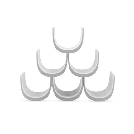 Alessi GIA13 W NoeModular Bottle-Holder, White, 30 x 34.5 x 15.5 centimetres