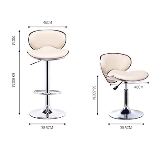 DINGZZ Chair Pub Bar Height Barstool Industrial Dining Bar Stools Chairs for Coffee Shop, Bar, Home Balcony