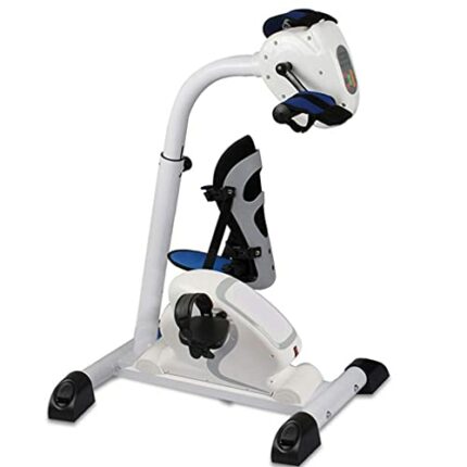 LUNEZY Electronic Physical Therapy Rehab Bike, Pedal Exerciser Medical Peddler, Health Recovery Exerciser with Spasm Mode for Handicap, Disabled