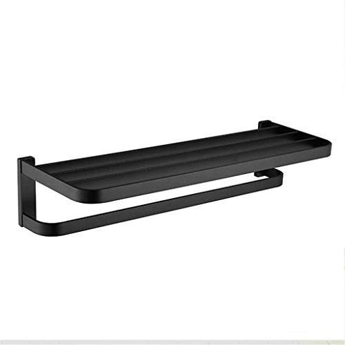 ASUVUD Black Copper Towel Rack Bathroom Square Rack Bathroom Towel Rack Bathroom Hardware Pendant