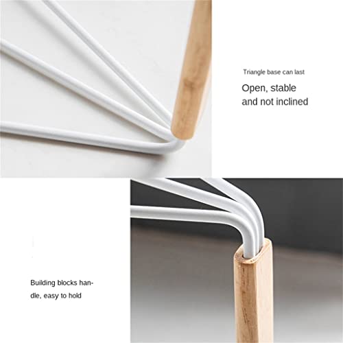 LIUZH Vertical Foldable Kitchen Bathroom Rag Rack Towel Rag Hanger Drying Rack Towel Rack