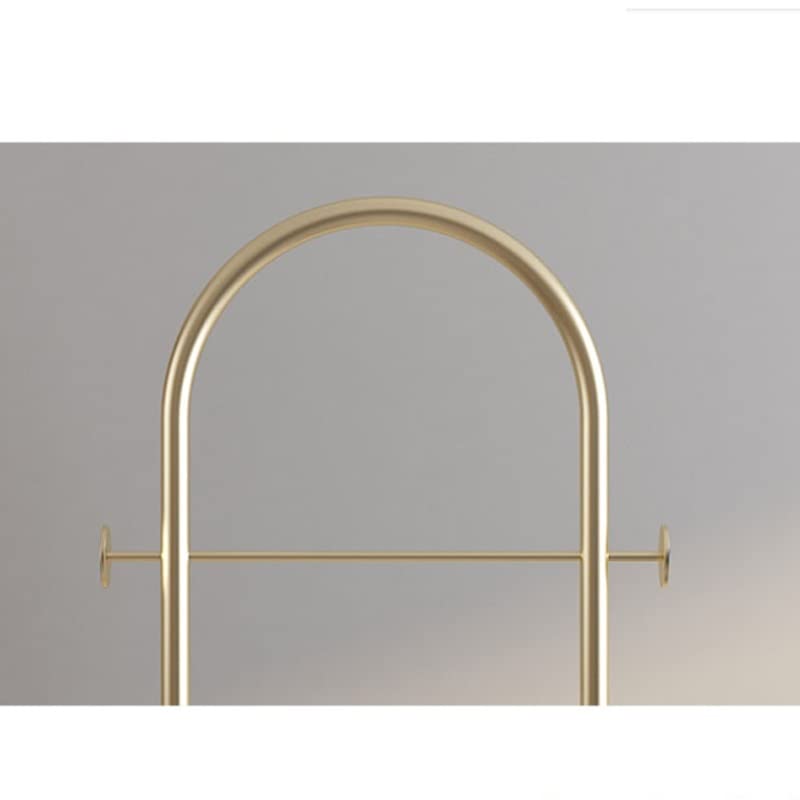 N/A Coat Hanger Marble Simple Bedroom Storage Coat Hanger Multifunctional Coat Hanger Floor Rack (Color : D, Size : Light Grey)