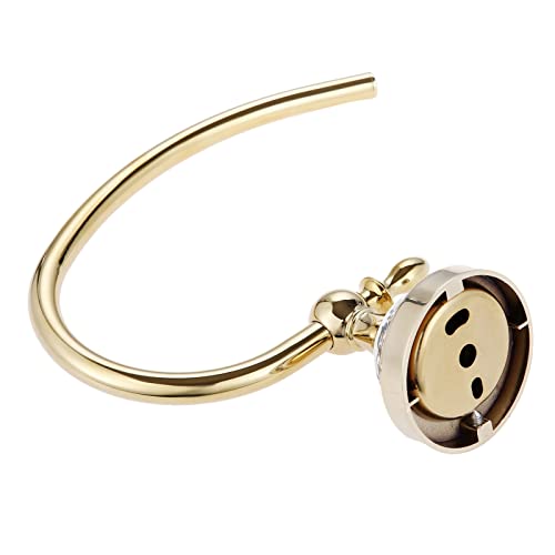 HIGOH Towel Racks,Towel Holder Bath Towel Holder, Bathroom Hand Towel, Towel Hook Hand Towel Holder,Wall Mounted Rack Blue & Porcelain Stainless