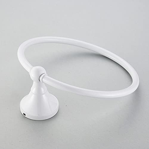 HIGOH Towel Racks,Bath Towel Holder,Bathroom Hand Towel,Round Towel,Bathroom round Antique Brushed Old Towel Rack,Towel Hanging