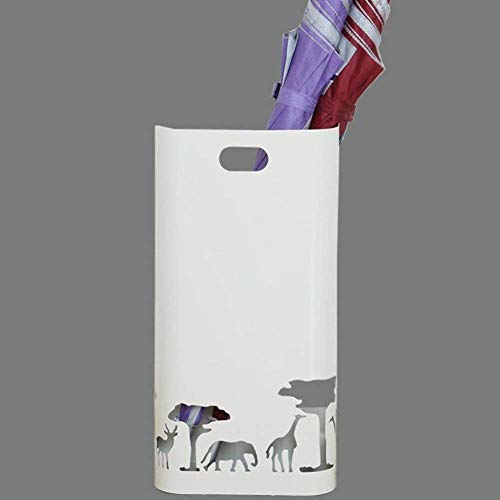 MiroDo Umbrella Stands Umbrella Stand Home Simple Creative Black And White Two-color Trekking Pole Storage Rack Walking Stick Storage Bin Stand (