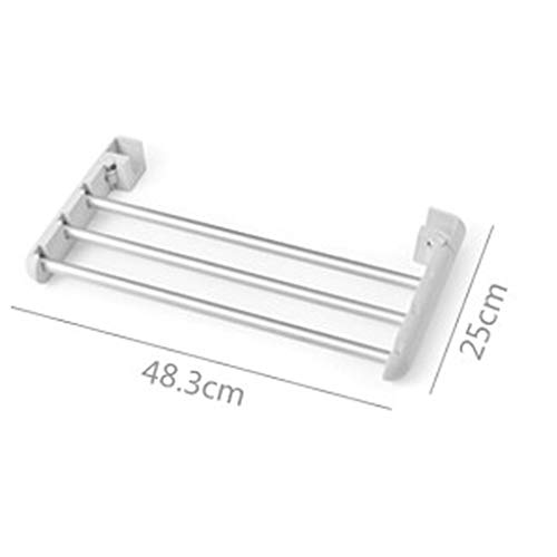 N/A 3-Tier Towel Bar Holder Rustproof Towel Hanger,Kitchen, living room and bathroom