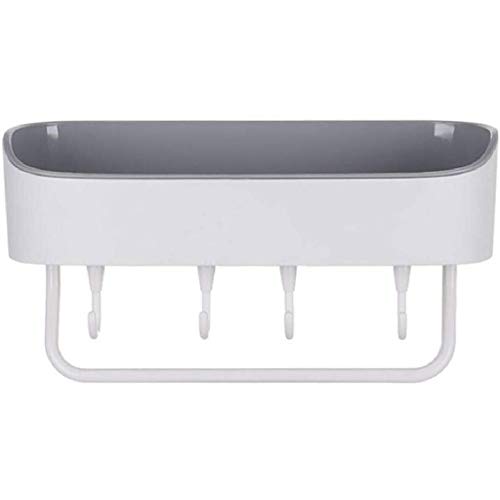 N/A Towel rack - Bathroom Towel Shelf Mounted,Self Adhesive No Drilling Removable Plastic Sink Decro Shelf Organizer For Kitchen,Bedroom,Toilet (