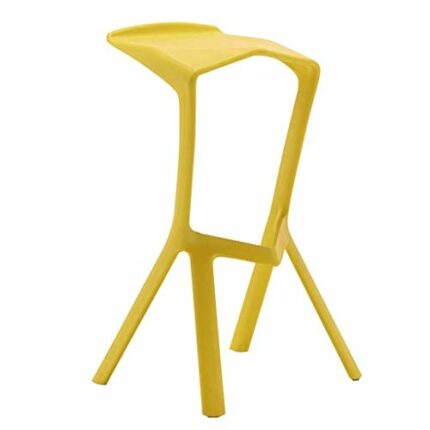 DINGZZ Bar Stool chairs High Chair Simple Wrought Iron Bar Chair Gold Stool Dining Chair Nordic Pub Accessories Leisure (Color : D)