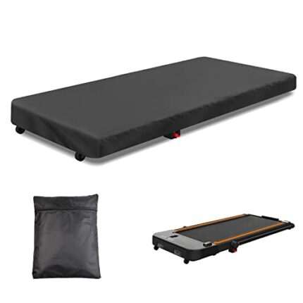 Aidetech Under Desk Treadmill Cover, Dust-Proof Walking Pad Cover, Waterproof Protective Cover for Walking Treadmill Office Under Desk(Black,)