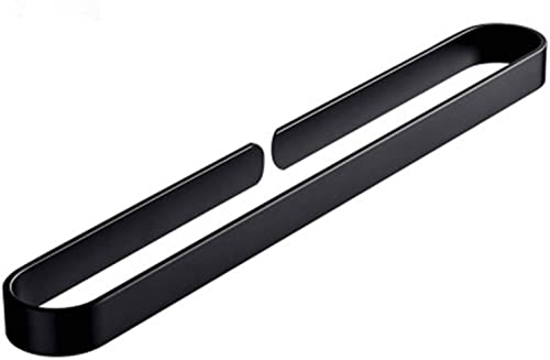 HIGOH Towel Rack Towel Bar, for Hanging Bath Towel Washcloth Self Adhesive Towel Rod Wall Mounted Space Aluminum Towel Rail Towel Holder Bathroom
