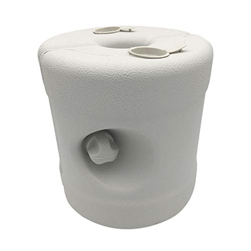 MOVKZACV Plastic Gazebo Leg Weights,Outdoors Gazebo Tent Weight Feet Drum Fill,Durable Weatherproof Umbrella Holder for Outdoors Marquee, Party T