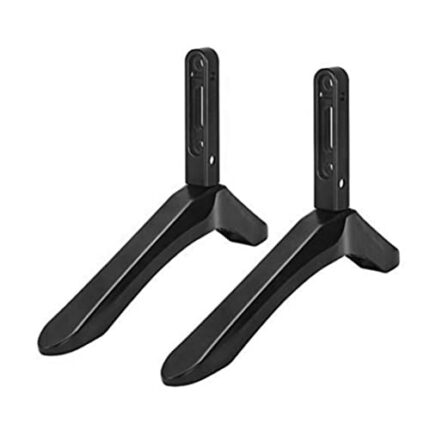 TV Video, TV Base Pedestal Feet Table Top TV Stand Mount Legs with Screws for 32 to 65inch Screen