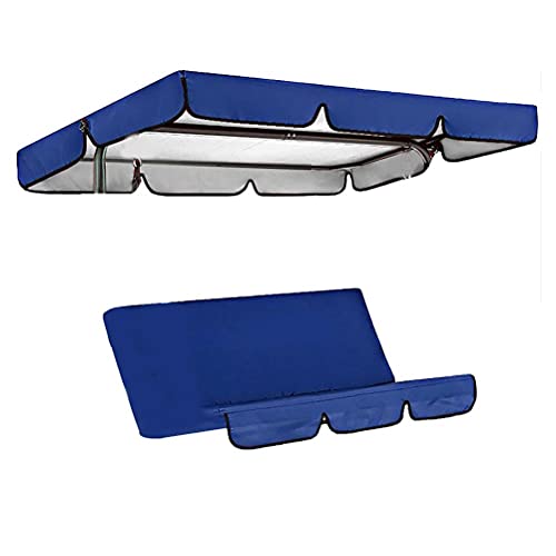 KENANLAN 3 Seater Swing Seat Garden Swing Bench Replacement Roof for 3 Seater Garden Swing,