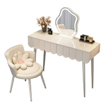 WALNUT Dressing Table Bedroom Desk Vanity Small Household