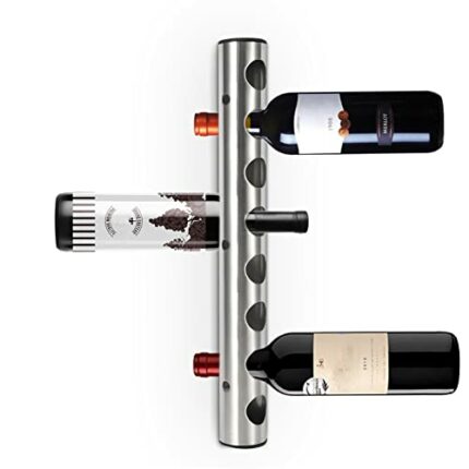 8 Bottles Wine Rack Holder,Wine Rack Wall Mounted,Wine Holder Wine Bottle Rack Organiser Storage Shelves Wine Holder Wine Bottle Racks for Kitche
