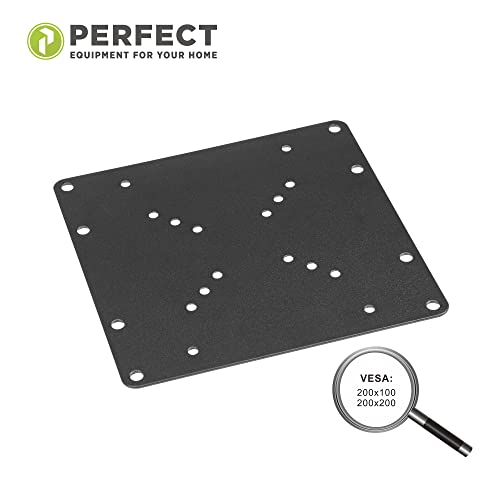Perfect Universal VESA Adaptor VESA 50 x 50 to 200 x 200 1 Piece Black