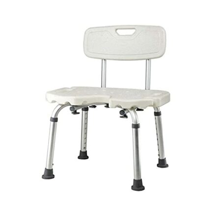 Bath Stools,Shower Stools Shower Chair and Seats/Bathroom Stool for Adults for Disabled and Pregnant Women Elderly U Type Eight Adjustable Height