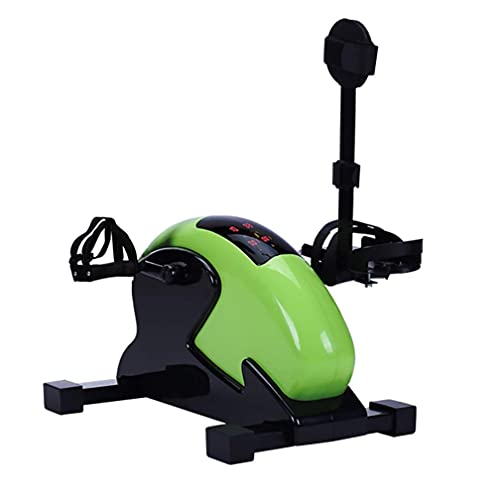 LUNEZY Mini Exercise Bike Arm and Leg Exerciser, Stationary Foot Pedal Rehabilitation Bicycle, Portable Upper and Lower Extremity Physiotherapy R
