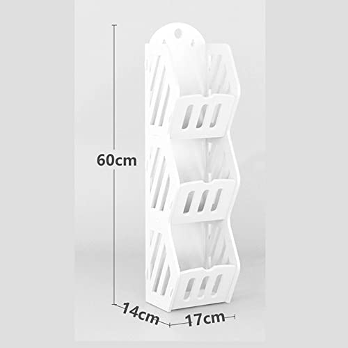 RSOCHS Wall Shelf Bathroom Wall Shelf Free Punching Waterproof Bathroom Toilet Wall Shelf Bathroom Storage Rack