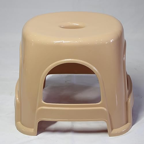 Shower Stool Plastic Stackable Footstool portable waterproof,for bedroom,bathroom,kitchen,living room etc.,A,28 * 22 * 20