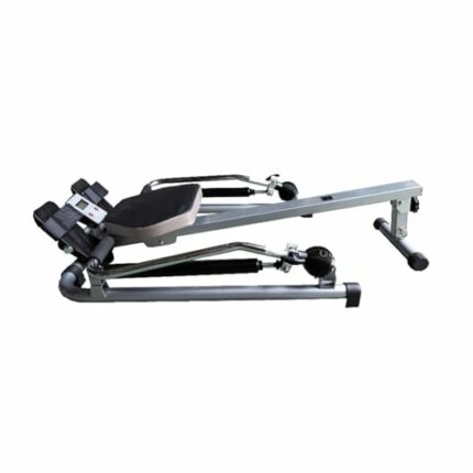 HAWEWE Hydraulic Rowing Machine For Home Use Resistance Adjustable Rower Machine With LCD Monitor Home Gym Up To 264lbs Weight Capacity