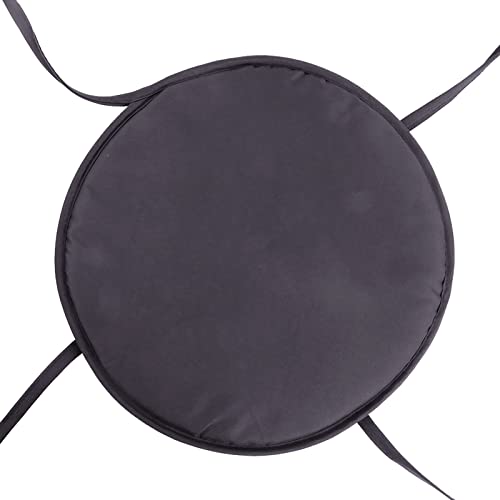 MOVKZACV Round Bistro Circular Chair Cushion With Ties Seat Pads For Dining Chairs Kitchen Garden Italian Fabric Removable Cover Indoor Outdoor S