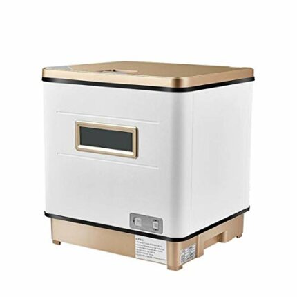 SKREOJF Small Household Desktop Dishwashers are Fully Automatic Without Installing Heating and Disinfection Spray Dishwashers