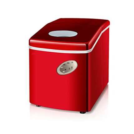 XYZMDJ Ice Maker Commercial Milk Tea Shop Small Household Mini Table Bar Round Ice Making Machine