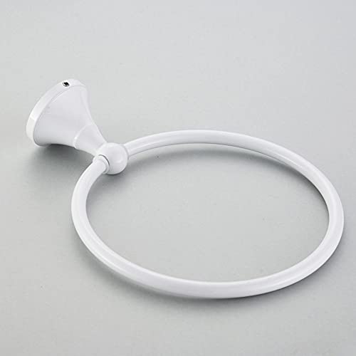 HIGOH Towel Racks,Bath Towel Holder,Bathroom Hand Towel,Round Towel,Bathroom round Antique Brushed Old Towel Rack,Towel Hanging