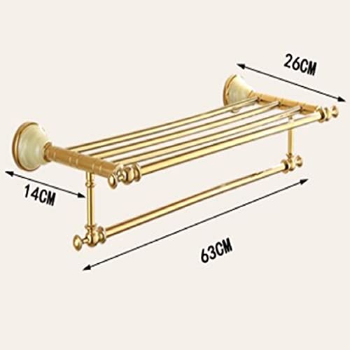 HIGOH Towel Racks, Bathroom Towel Rack Wall Mounted Towel Holder,Bathroom Accessories Bathroom Shelf,Towel Rack,Towel Hanger,Towel Holder Bath Ha