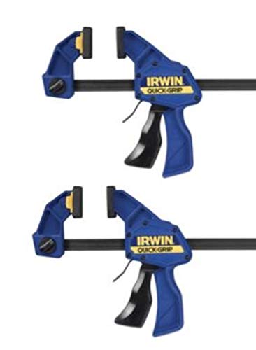 x2 Irwin Quick Grip Quick Change 300mm 12 Inch Bar Clamp Q/G5122QC XMS23QGCLAMP