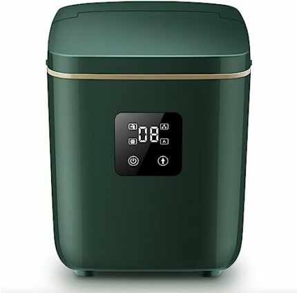 Shykey countertop ice machine Countertop Ice Maker Machine, Portable Ice Makers Countertop, Make 22-33 lbs per Day, 9 Cubes in 8 Mins, with Ice S